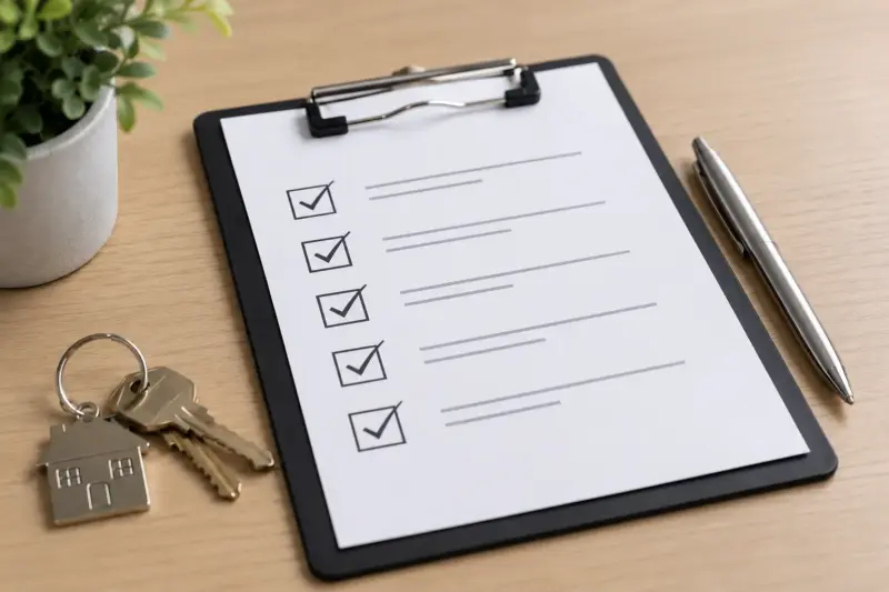 An image displaying a checklist related to the improvements that can be made to a property to increase rental price