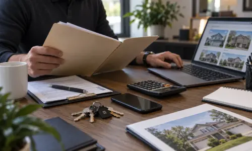 A full service property manager doing market research and review for a client